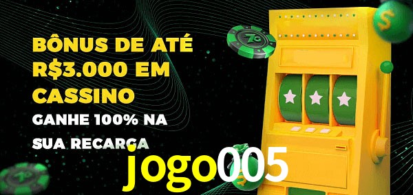 jogo005 melhor bônus de depósito
